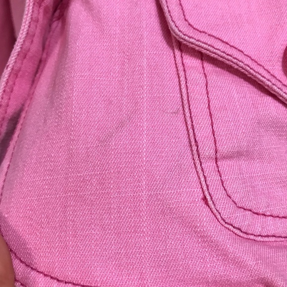 Y2K Rocawear bubblegum pink denim jean blazer cropped jacket - Picture 9 of 16